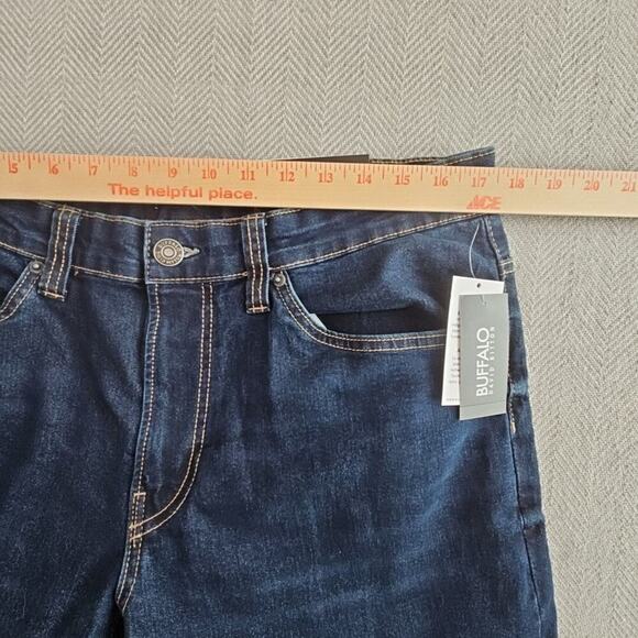 Buffalo By David Bitton Men's Size W34 L32 Slim Boot King Stretch Fit Jeans NWT - Picture 3 of 15